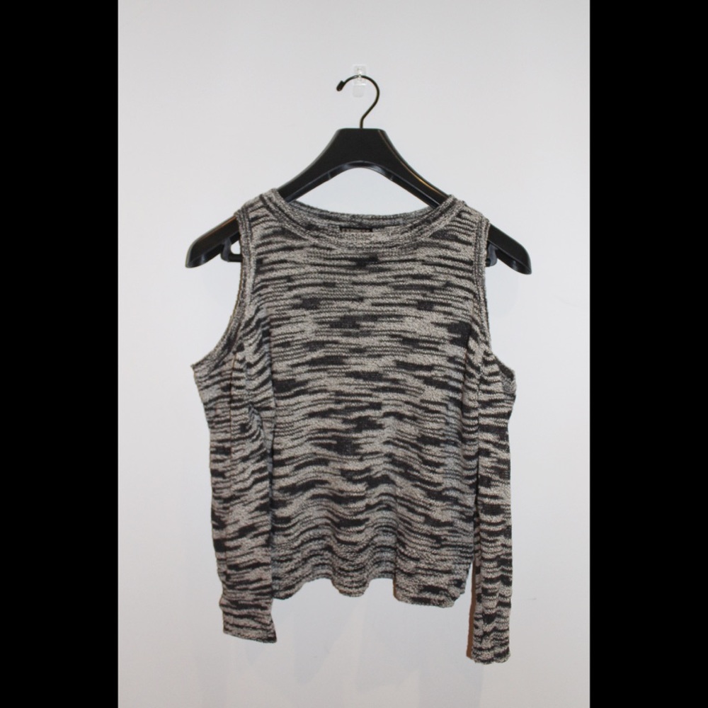 Express Cold Shoulder Sweater